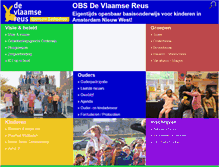Tablet Screenshot of devlaamsereus.nl
